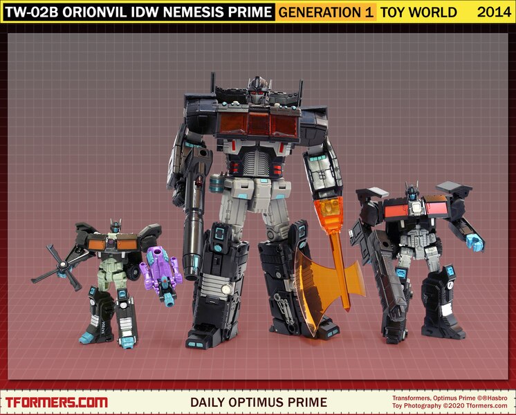 Toy World Orionvil MP Scale IDW Nemesis Prime (1 of 1)